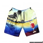 Zoilmxmen Mens Wear 3D Print Beach Shorts Men's Pants Large Size Creative Swimming Pants Casual Summer Surf Sports Shorts Blue B07KM75RBR
